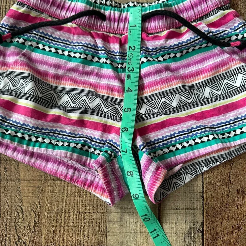 Colorful Gymboree Girls Cotton Shorts With Drawstring & Pockets Size 6